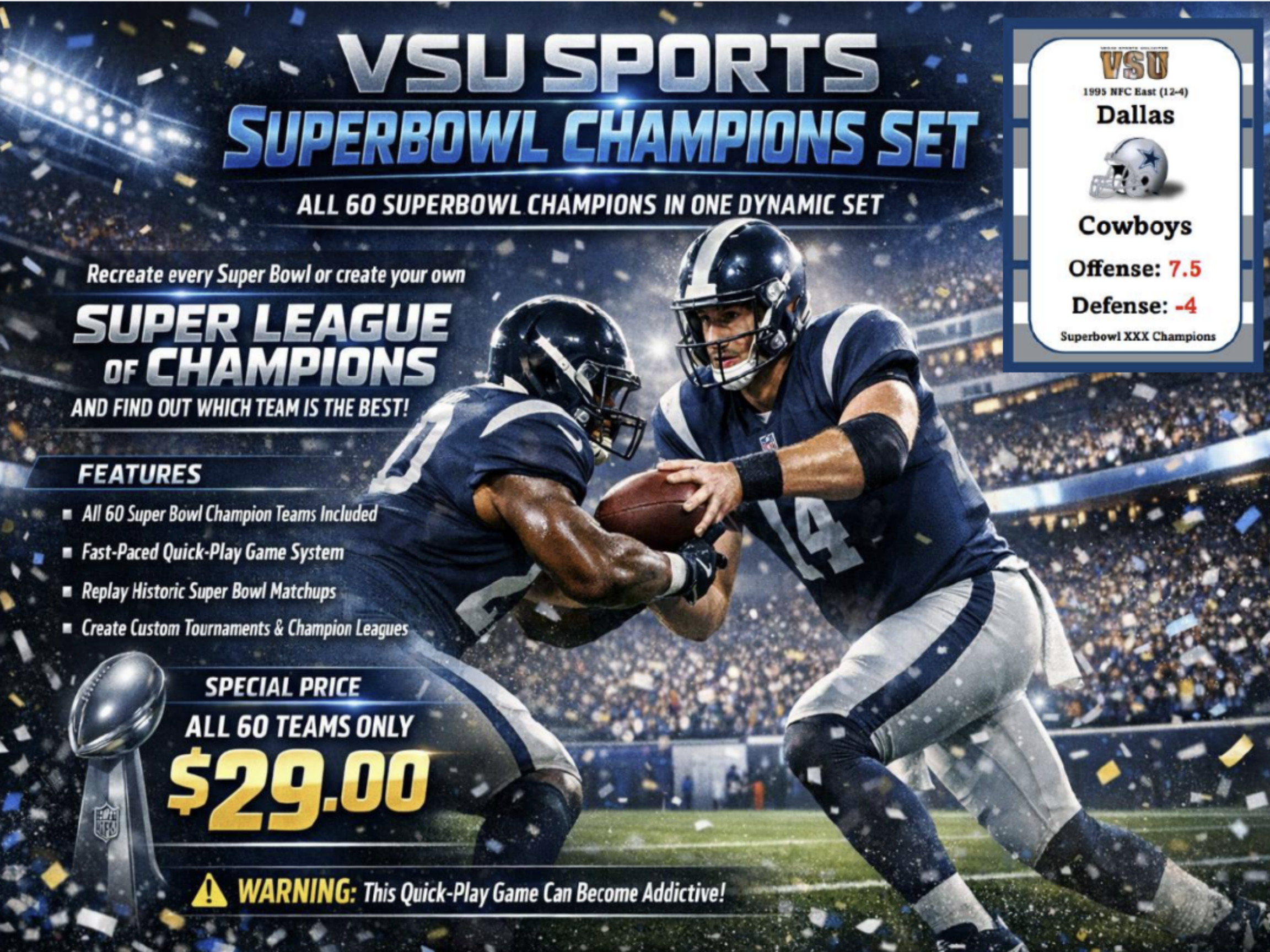 Superbowl Champions Set