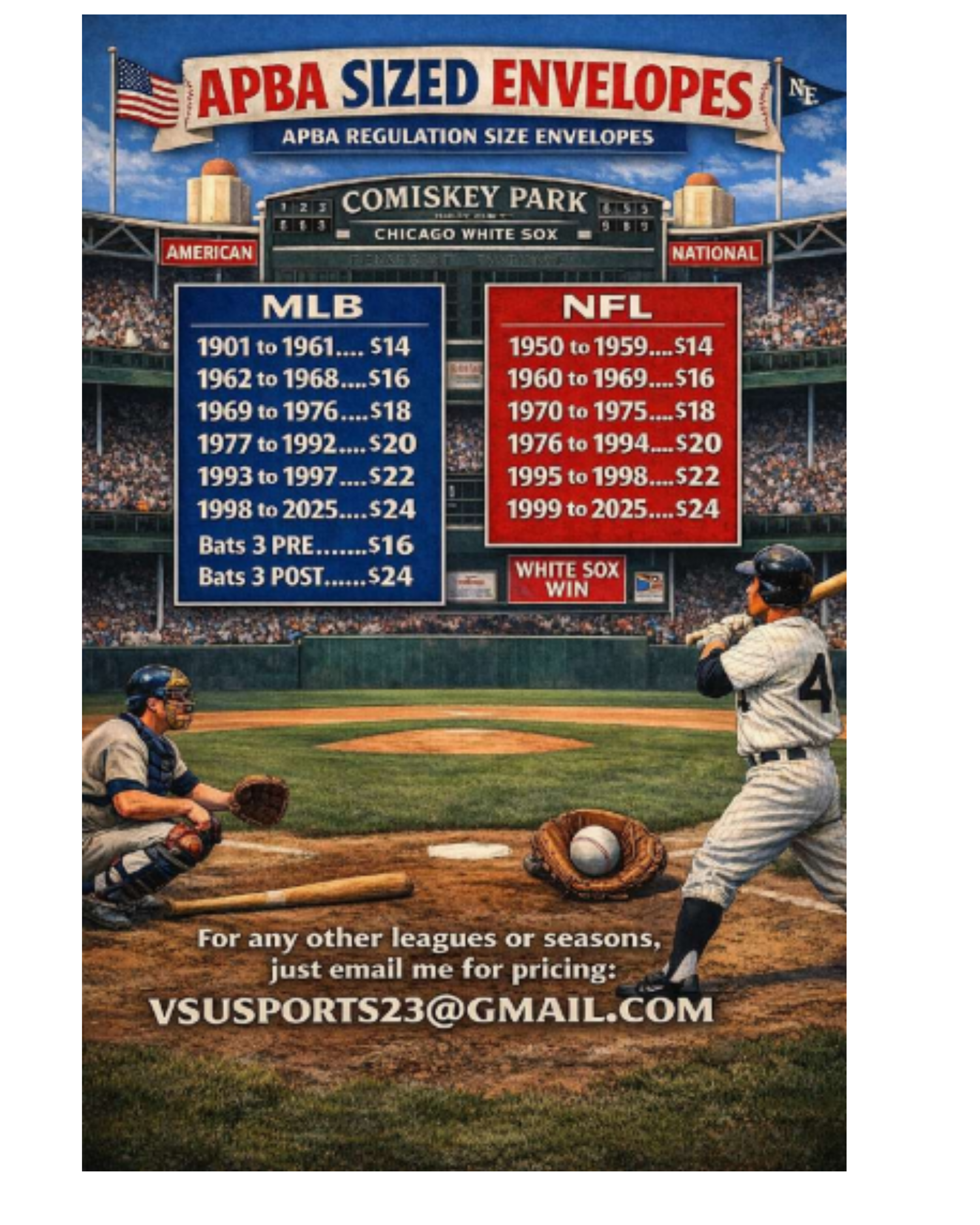 APBA Envelopes Collection